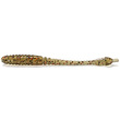 ARW Worm 2" Green Pumpkin/Red & Black