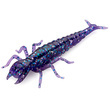 Diving Bug 2" Dark Violet/Peacock & Silver