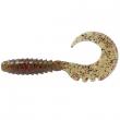 Fancy Grub 2.5" Green Pumpkin/Red & Black
