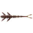 Flit 4" Green Pumpkin Brown/Red & Purple