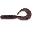 Mighty Grub 4.5" Green Pumpkin Brown/Red & Purple