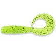 Mighty Grub 4.5" Chartreuse/Black