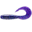 Mighty Grub 4.5" Dark Violet/Peacock & Silver