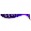 Wizzle Shad 3" Dark Violet/Peacock & Silver