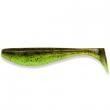 Wizzle Shad 3" Green Pumpkin/Chartreuse